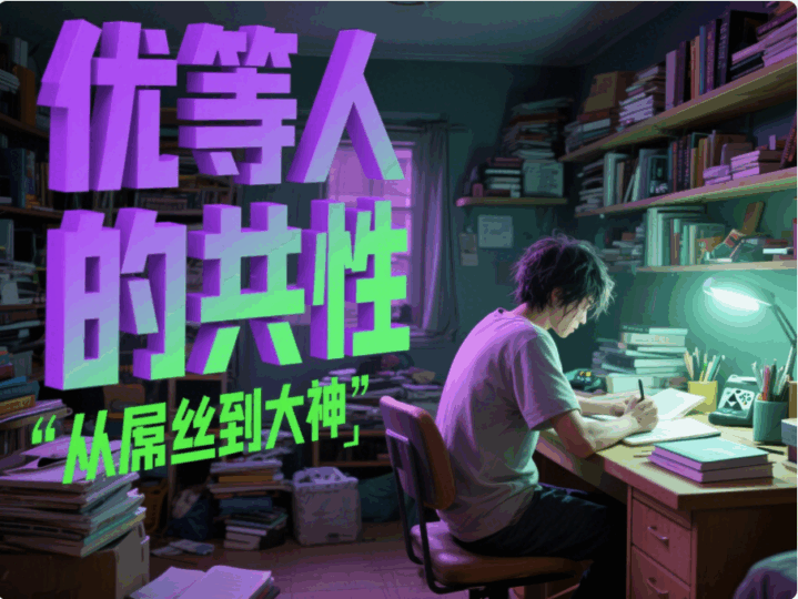 優(yōu)等人的共性 從屌絲到大神-愛分享導(dǎo)航
