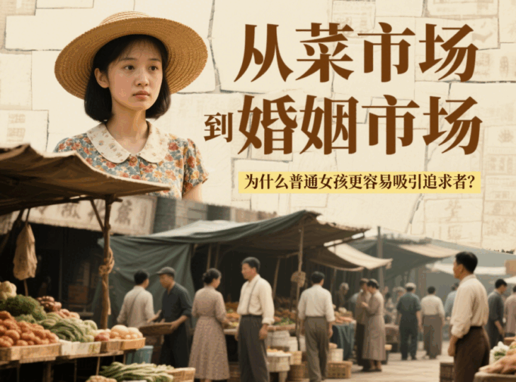 從菜市場到婚姻市場：為什么普通女孩更容易吸引追求者？-愛分享導航
