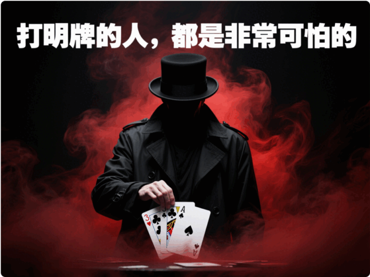 打明牌的人，都是非常可怕的-愛分享導航