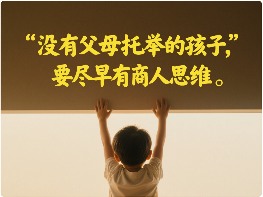 沒(méi)有資源也能逆襲！學(xué)會(huì)這五種商人思維，打破命運(yùn)束縛