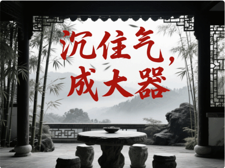 沉住氣，成大器-愛(ài)分享導(dǎo)航
