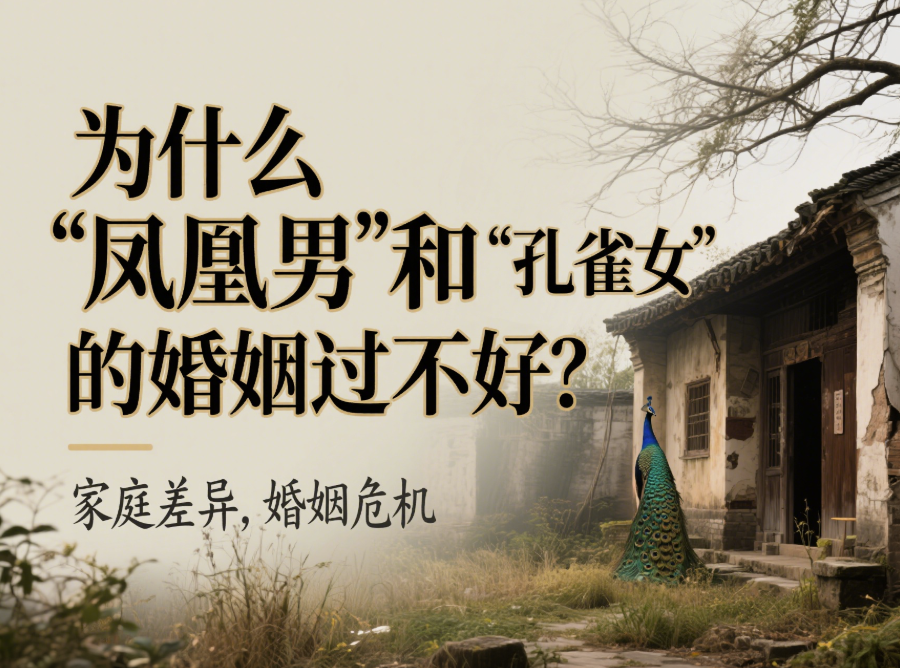鳳凰男與孔雀女：愛情背后的真實悲劇