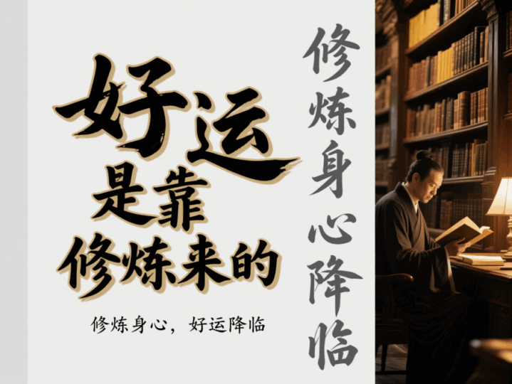 好運(yùn)，是靠修煉來(lái)的-愛(ài)分享導(dǎo)航