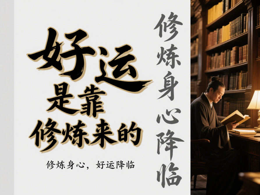 修煉自己，成為幸運之人：善良、克制和能力的力量
