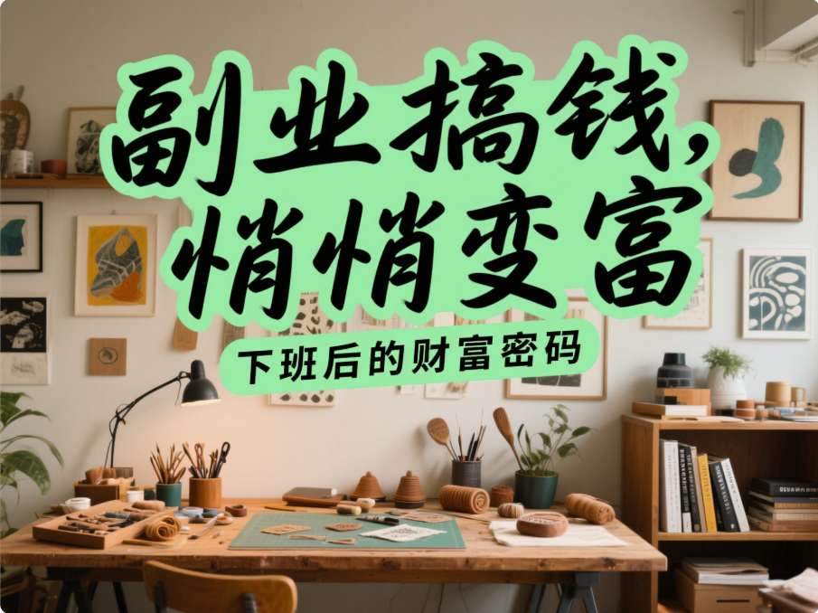 副業(yè)賺錢的路子有哪些,悶聲發(fā)大財(cái)下班后搞錢新思路