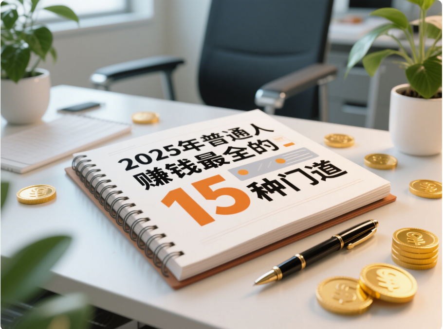 2025年普通人賺錢(qián)最全的15種門(mén)道