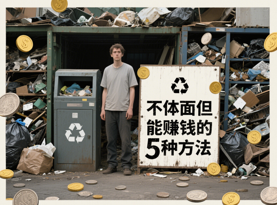 不體面但能賺錢的5種方法