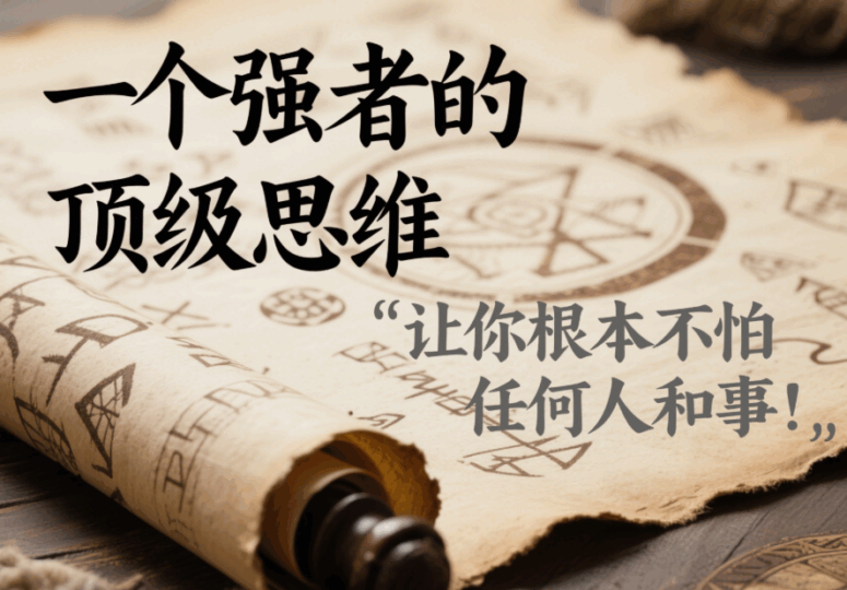 一個(gè)強(qiáng)者的頂級(jí)思維：讓你根本不怕任何人和事！-愛分享導(dǎo)航