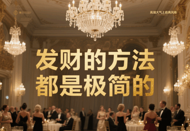 發財的方法都是極簡的-愛分享導航