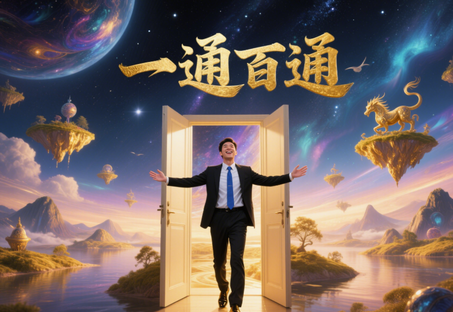 人一旦開竅，就像打通任督二脈，一順百順！
