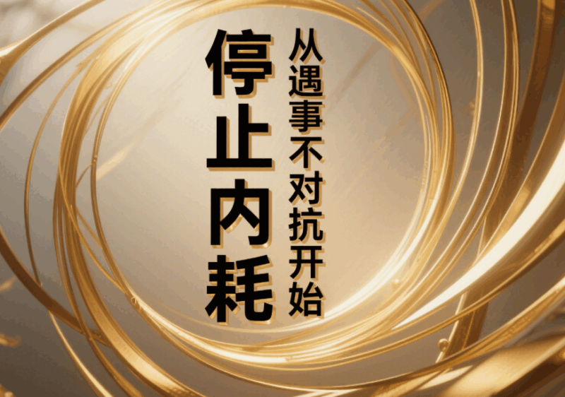 停止內耗，從遇事不對抗開始-愛分享導航