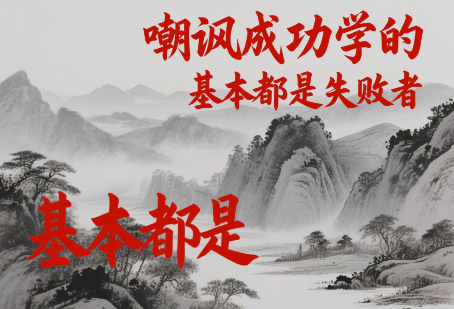 嘲諷成功學的基本都是失敗者-愛分享導航