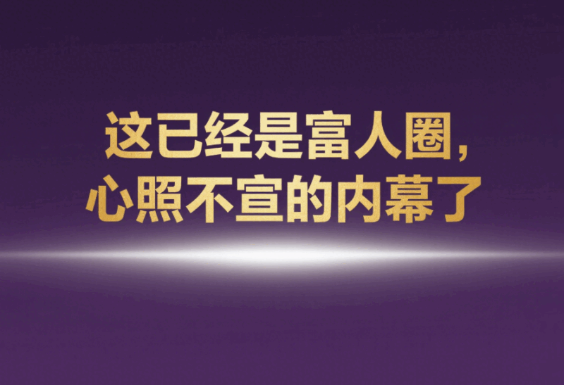 這已經是富人圈，心照不宣的內幕了-愛分享導航