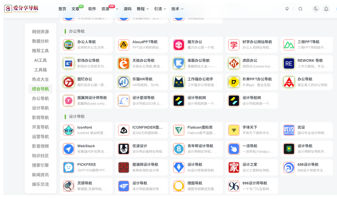 金融投資領域離不開好的網址導航-愛分享導航