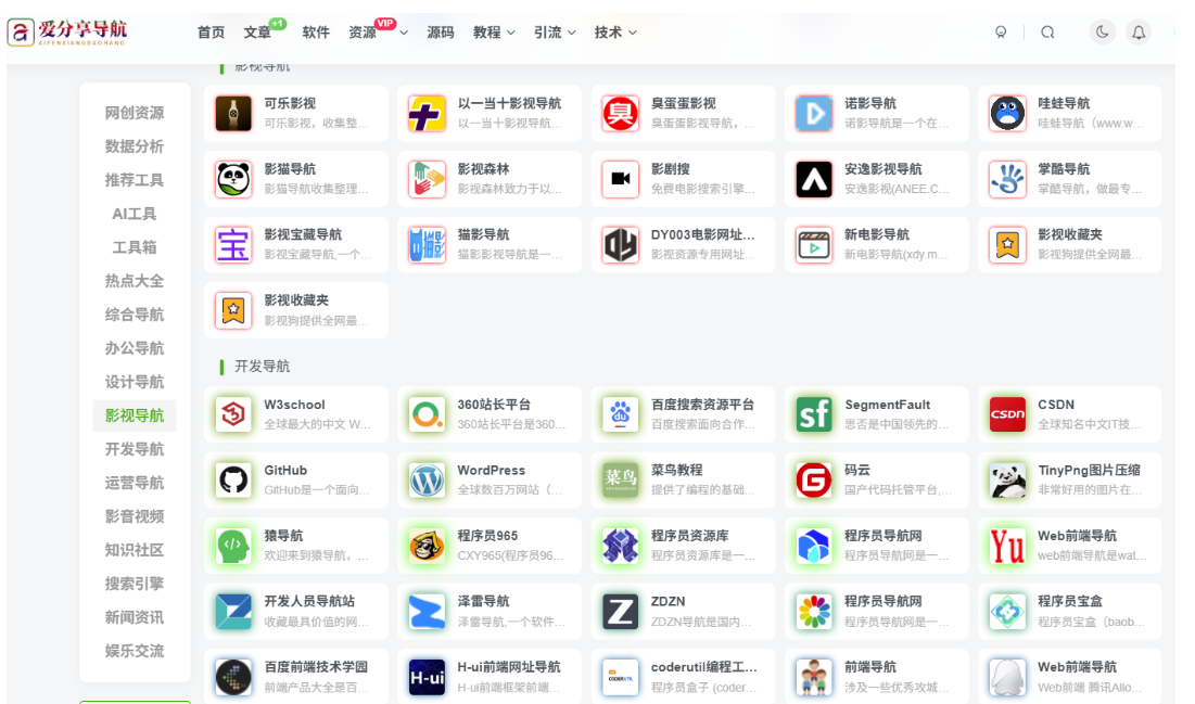 電商平臺官方網站導航的設置邏輯與技巧-愛分享導航