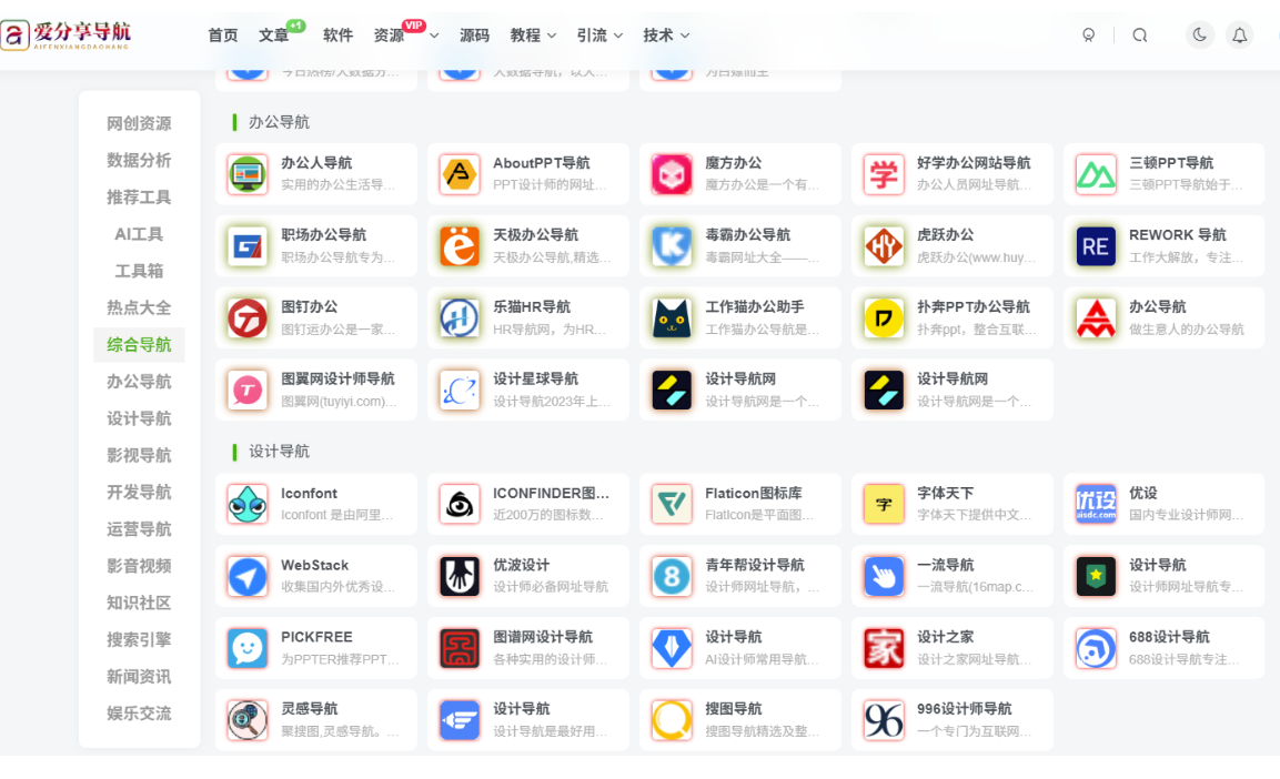 解讀工業(yè)協(xié)會(huì)網(wǎng)站導(dǎo)航，洞察行業(yè)競(jìng)爭(zhēng)格局-愛(ài)分享導(dǎo)航