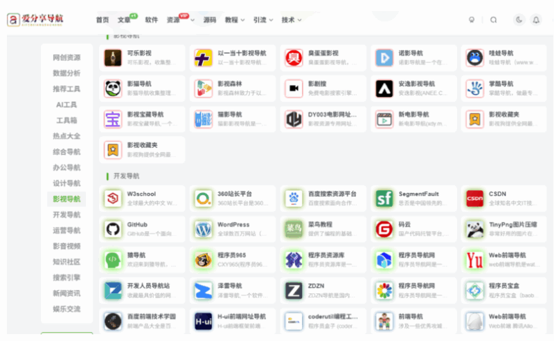 不可不知的創(chuàng)業(yè)網(wǎng)站導(dǎo)航，助你少走彎路-愛分享導(dǎo)航