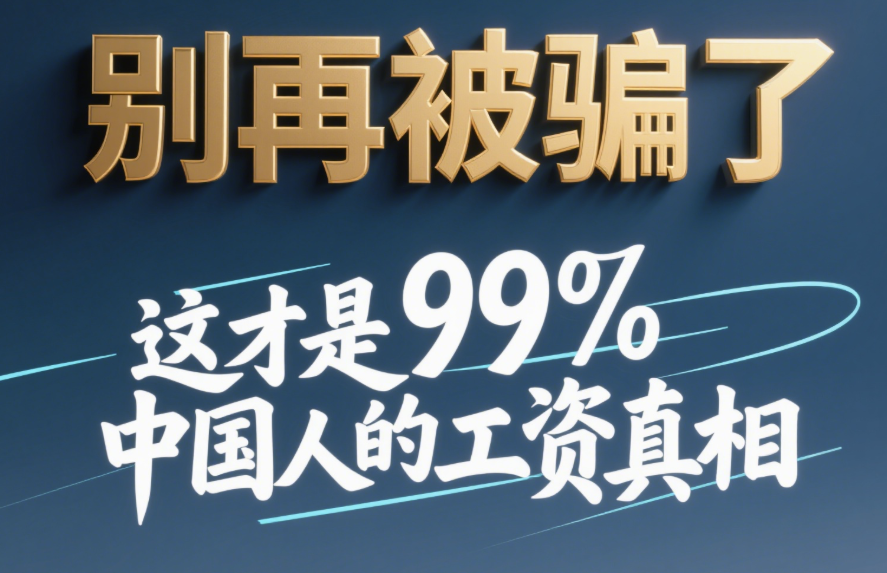 別再被騙了_這才是99%中國人的工資真相-愛分享導航